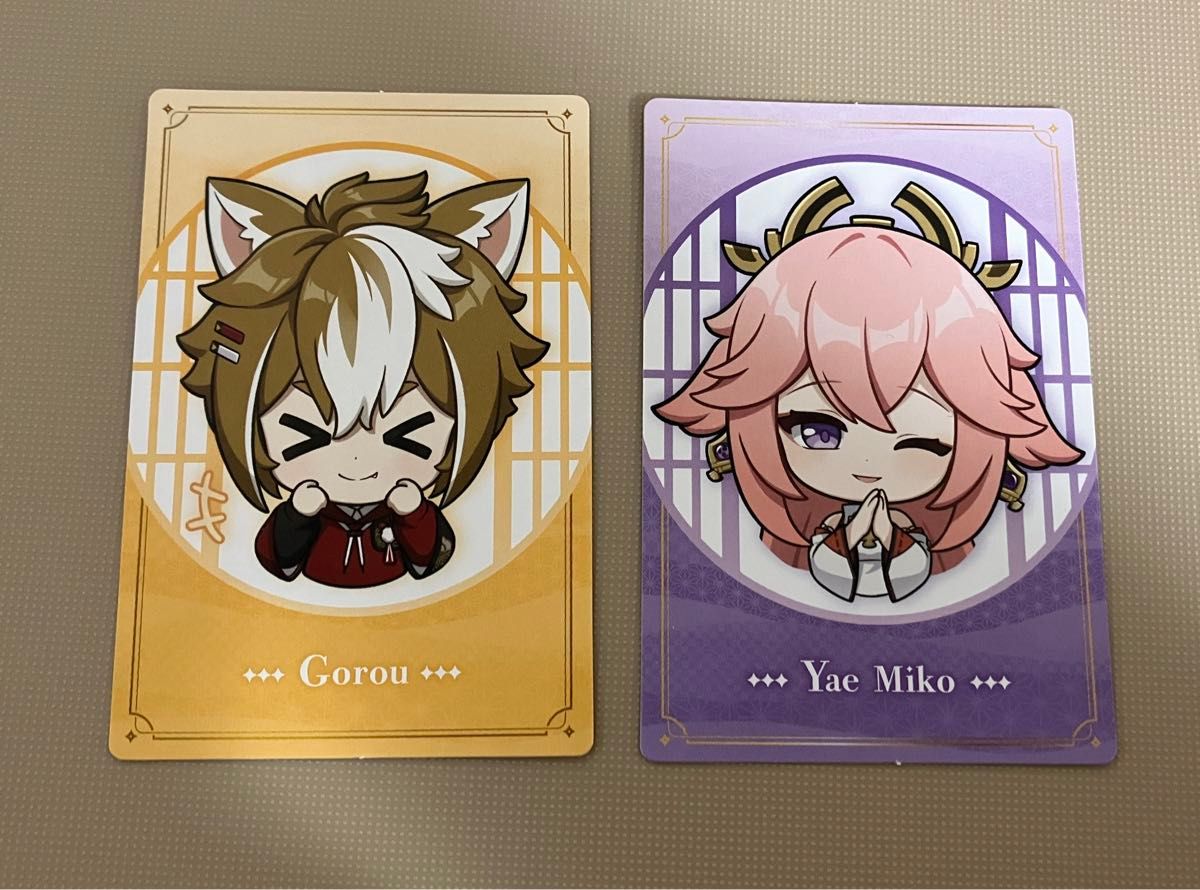 原神×スシロー コラボカード2点セット|Yahoo!フリマ(旧PayPay 原神×スシロー コラボカード2点セット|Yahoo!フリマ(旧PayPay
