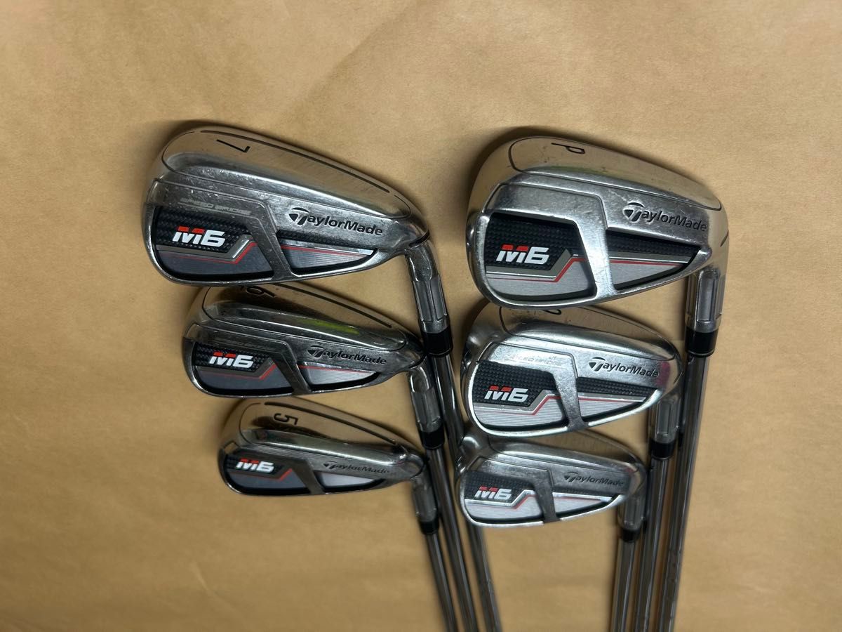 TaylorMade テーラーメイド M6 アイアンセット 6本セット TaylorMade テーラーメイド M6 アイアンセット 6本セット
