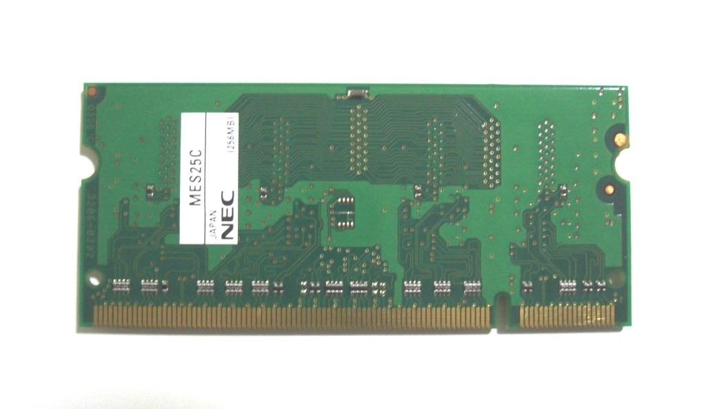 【即決・送料無料】Micron DDR2-667 PC2-5300S 256MB 200Pin SDRAM SO-DIMM ノート用 メモリ_画像2