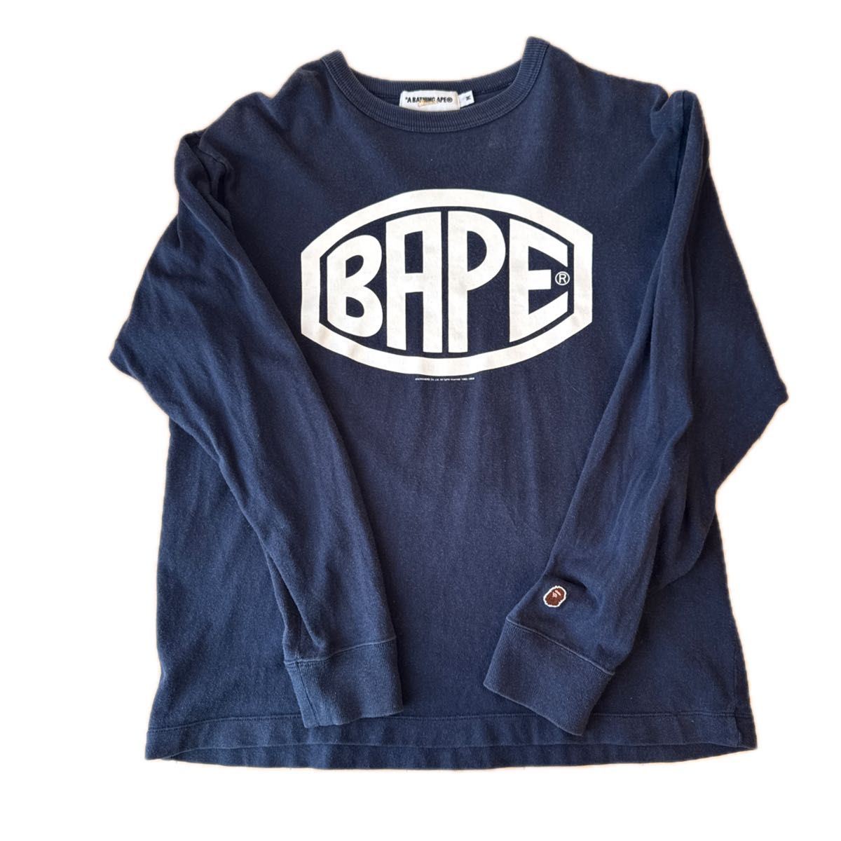 A BATHING APE 長袖Tシャツ ネイビー|Yahoo!フリマ(旧PayPay A BATHING APE 長袖Tシャツ ネイビー|Yahoo!フリマ(旧PayPay