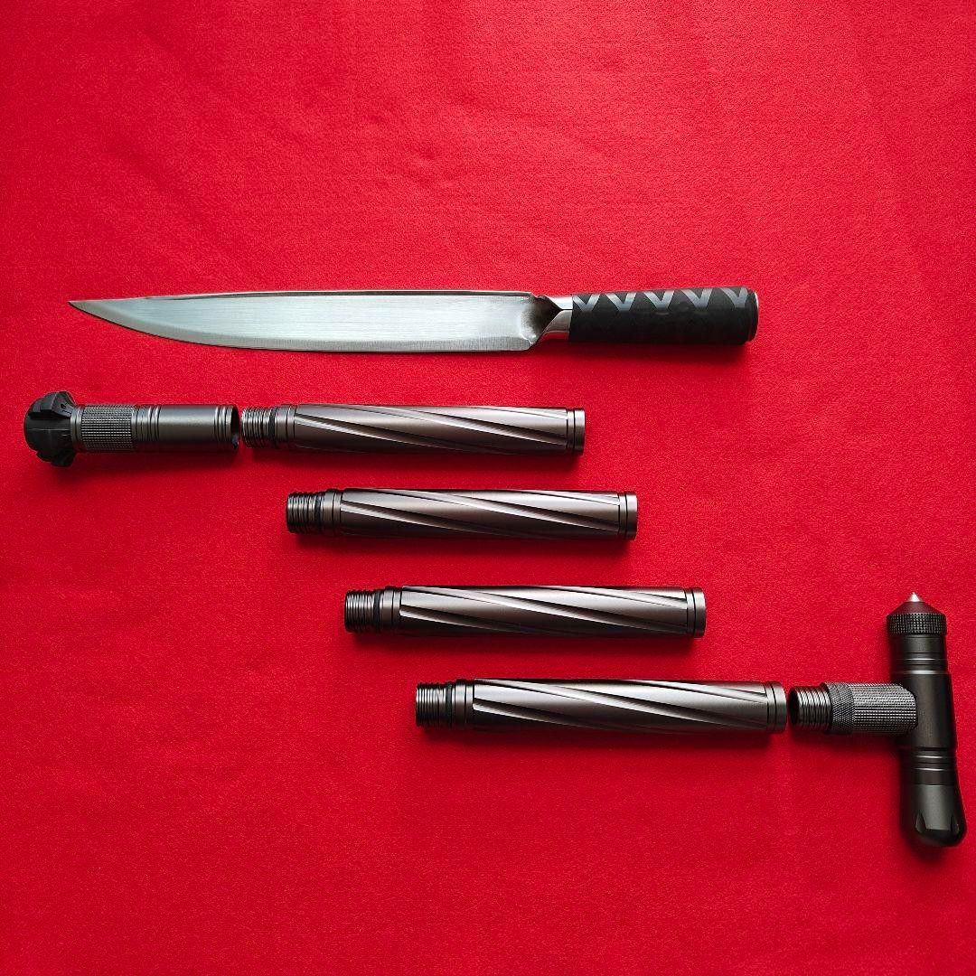 新品 大型フクロナガサ 117cm 2WAY仕様 剣鉈 狩猟 クマ対策 留め 新品 大型フクロナガサ 117cm 2WAY仕様 剣鉈 狩猟 クマ対策 留め