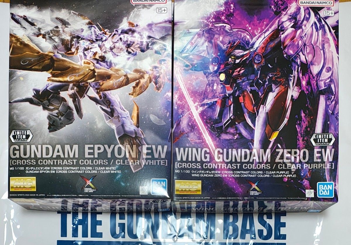 新品未開封 MG ガンダムエピオン EW ウイングガンダムゼロEW 新品未開封 MG ガンダムエピオン EW ウイングガンダムゼロEW