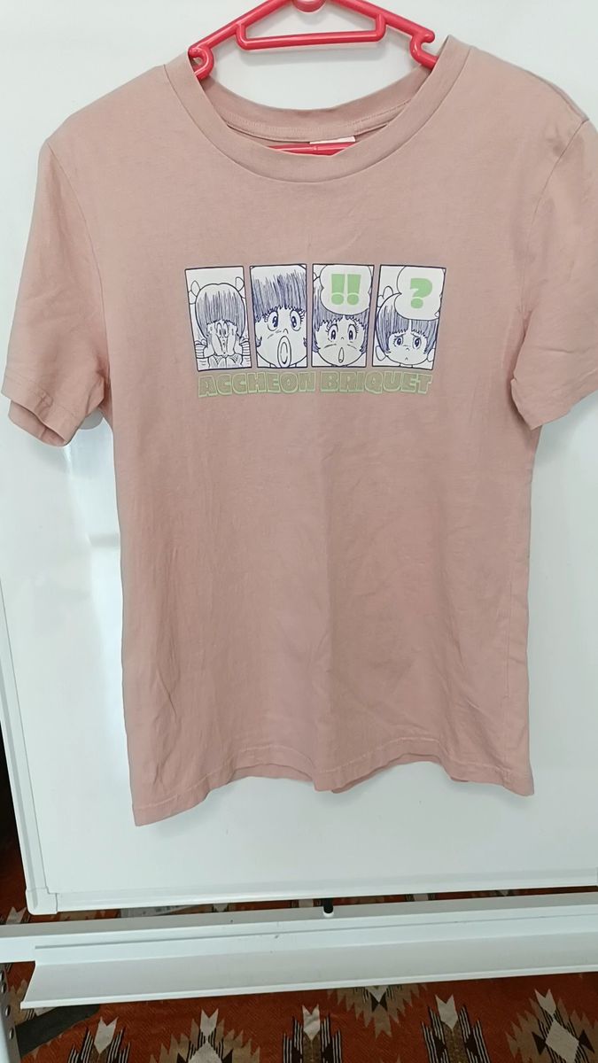 ブラックジャックのピノコTシャツ ピンクGU