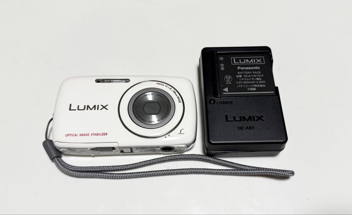 美品】Panasonic パナソニック LUMIX DMC-S1 ホワイト|Yahoo 美品】Panasonic パナソニック LUMIX DMC-S1 ホワイト|Yahoo