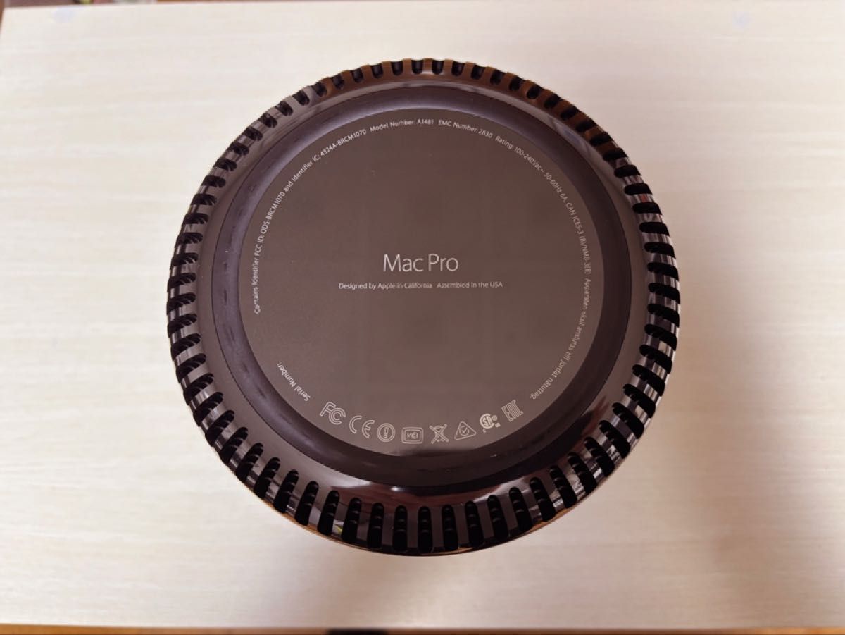 Mac Pro(Late 2013) 3 5GHz・32GB・500GB|Yahoo!フリマ(旧 Mac Pro(Late 2013) 3 5GHz・32GB・500GB|Yahoo!フリマ(旧