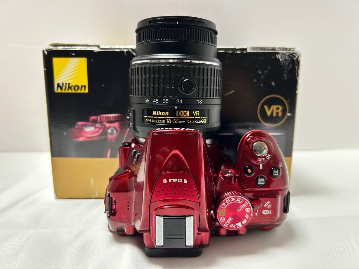 限定色】 Nikon D5300 Wi-Fi転送 ショット数 554回 赤 Nikon 限定色】 Nikon D5300 Wi-Fi転送 ショット数 554回 赤 Nikon