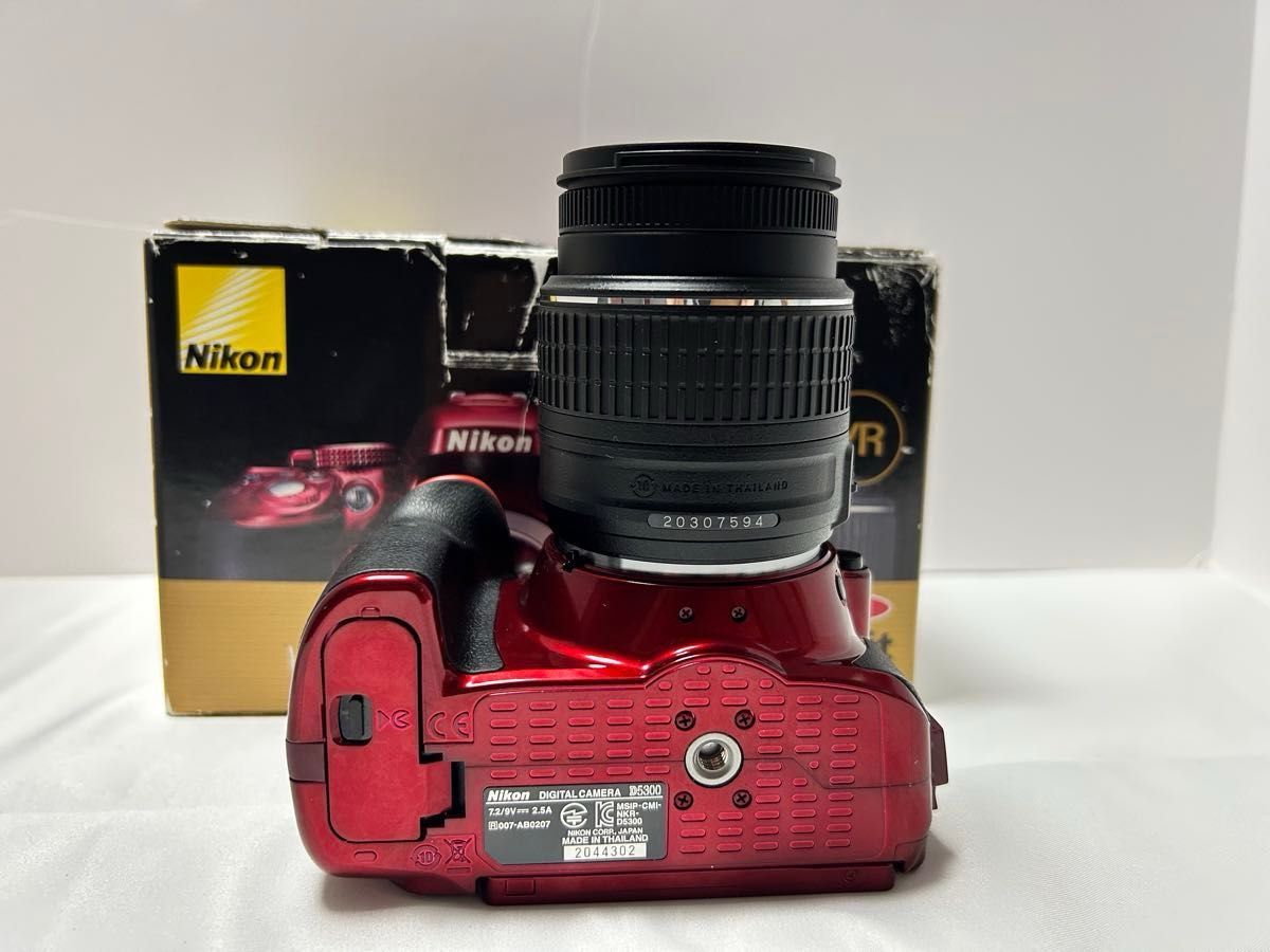 限定色】 Nikon D5300 Wi-Fi転送 ショット数 554回 赤 Nikon 限定色】 Nikon D5300 Wi-Fi転送 ショット数 554回 赤 Nikon