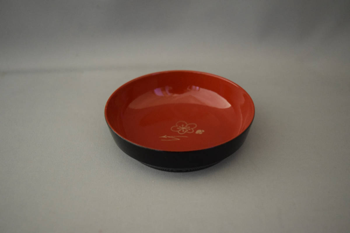 * weaning ceremony Okuizome set celebration tableware . the first serving tray * secondhand goods 
