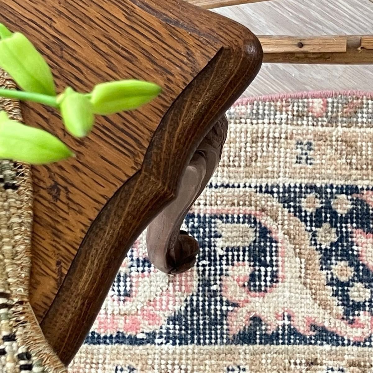 ②猫型ラグ 50×39 ペールピンク くすみブルー トルコ ②猫型ラグ 50×39 ペールピンク くすみブルー トルコ