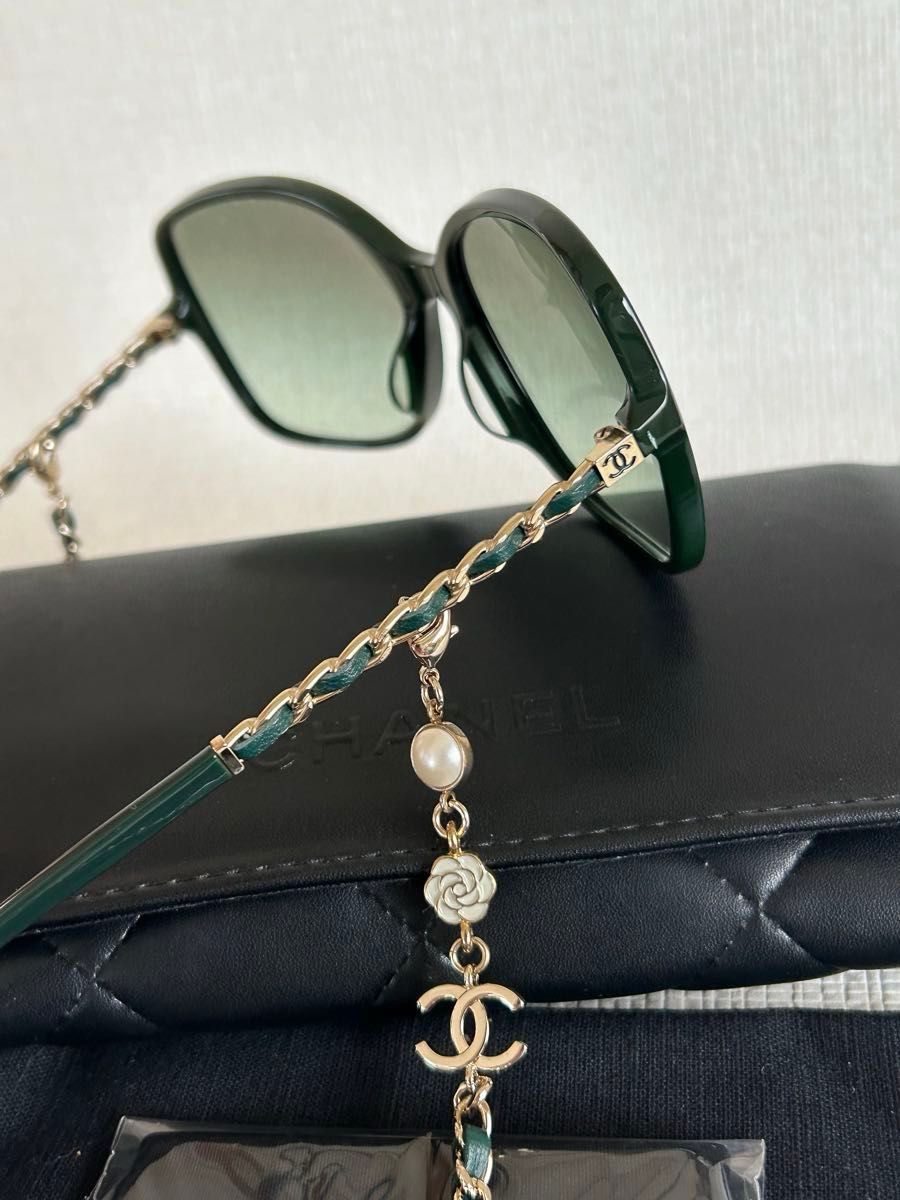 CHANEL シャネル チェーン付きスクエアサングラス|Yahoo!フリマ CHANEL シャネル チェーン付きスクエアサングラス|Yahoo!フリマ