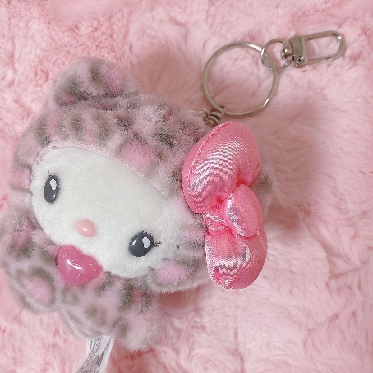 キティ ハローキティ ギャルクマ ピンク マスコット ぬいぐるみ キティ ハローキティ ギャルクマ ピンク マスコット ぬいぐるみ