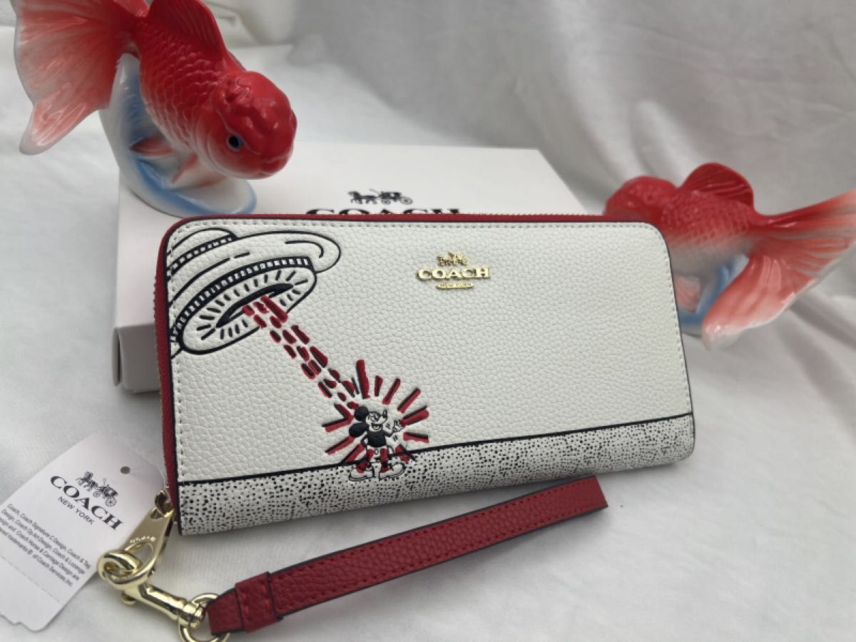コーチ COACH 財布 長財布メンズ レディース Keith Haring コーチ COACH 財布 長財布メンズ レディース Keith Haring