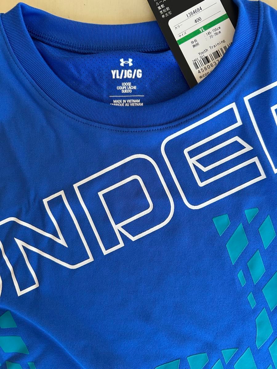 新品タグ付 150㎝アンダーアーマーUNDERARMOUR Tシャツ2枚組 新品タグ付 150㎝アンダーアーマーUNDERARMOUR Tシャツ2枚組