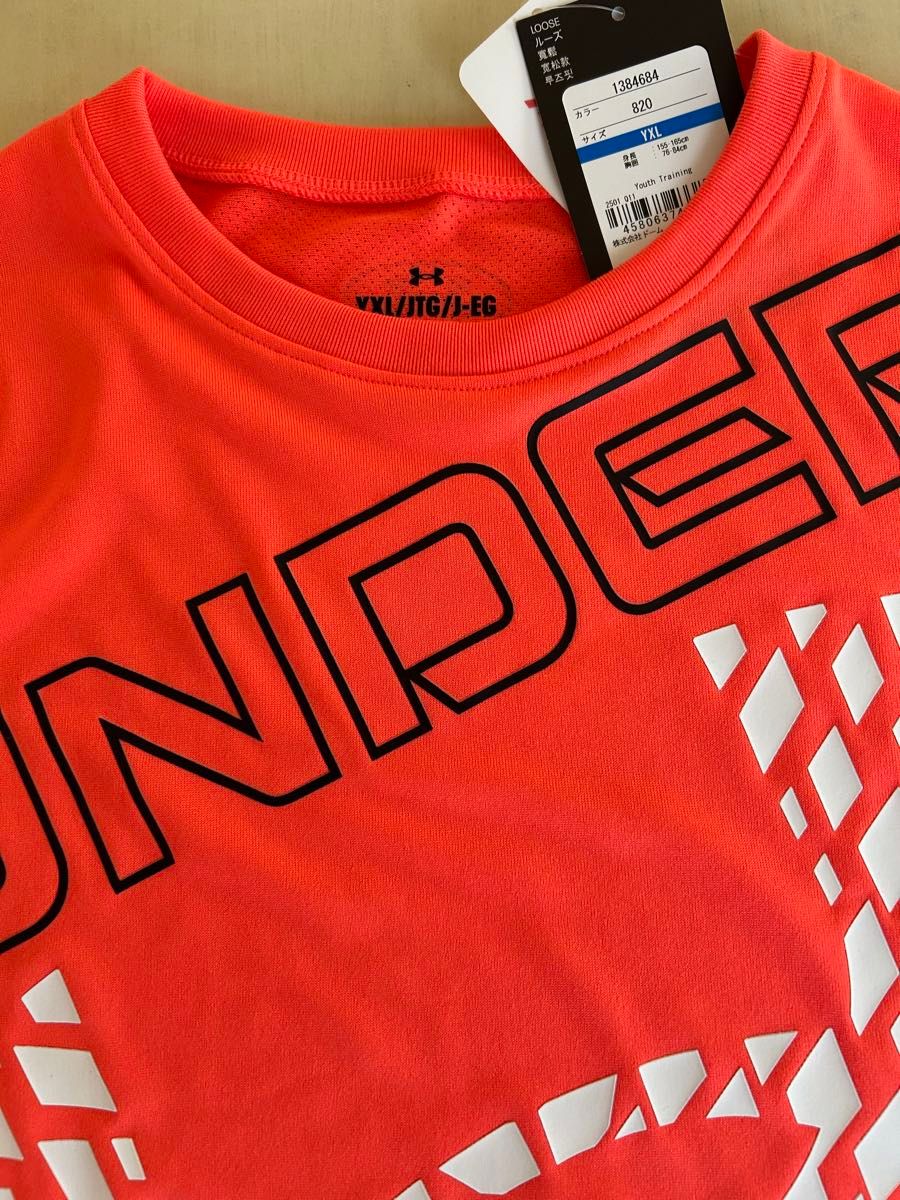 新品タグ付 160㎝アンダーアーマーUNDERARMOUR Tシャツ2枚組 新品タグ付 160㎝アンダーアーマーUNDERARMOUR Tシャツ2枚組