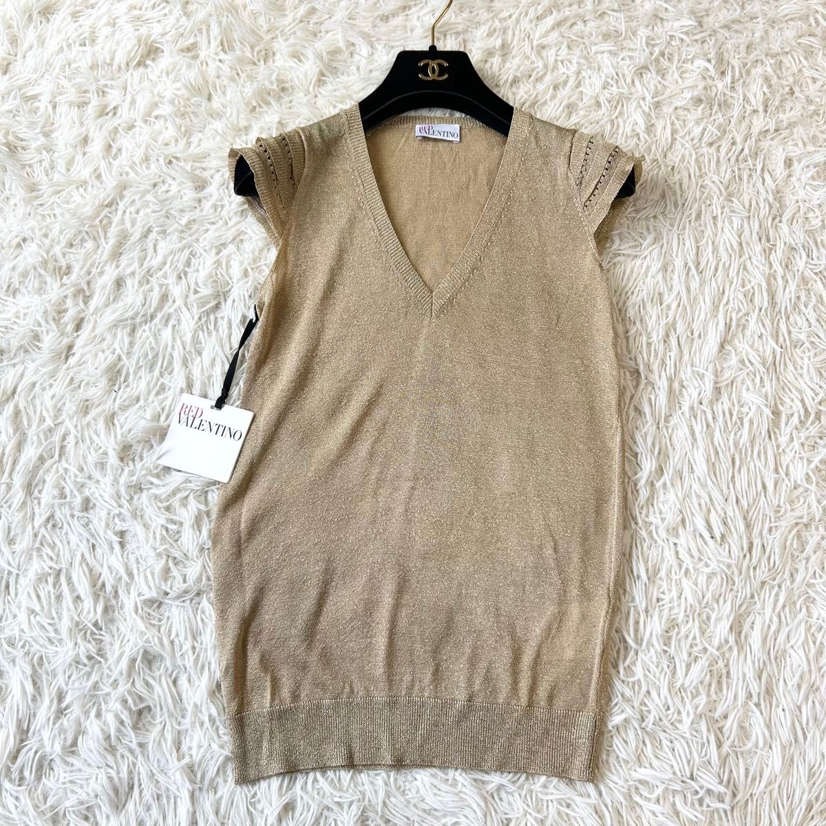 新品 レッドヴァレンティノ RED VALENTINO ラメ シャイニー 新品 レッドヴァレンティノ RED VALENTINO ラメ シャイニー