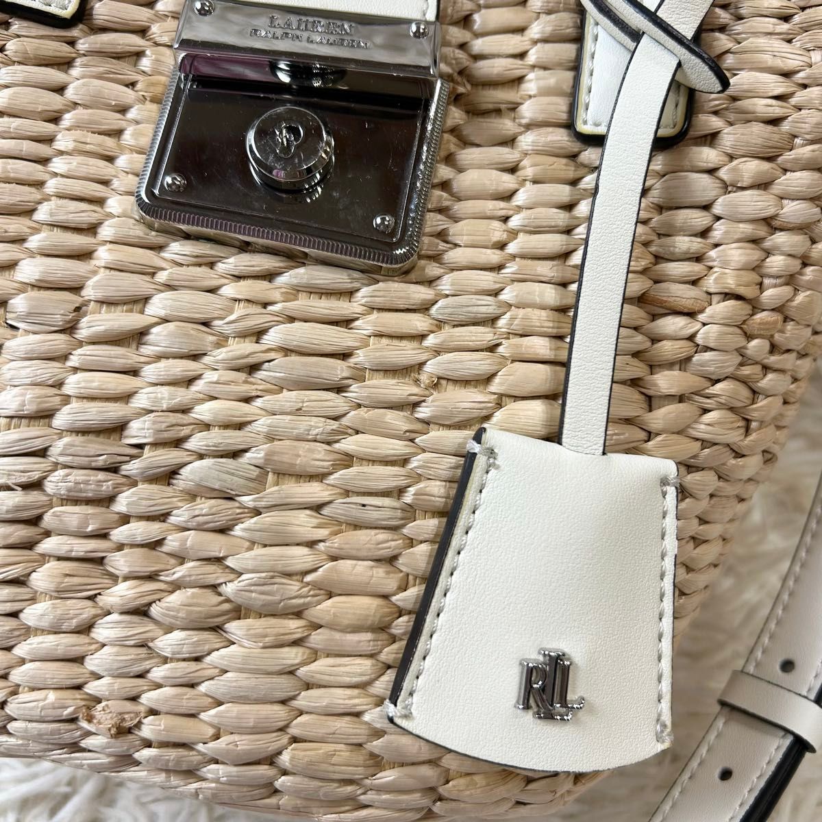 LAUREN RALPH LAUREN ローレンラルフローレン カゴバッグ かご LAUREN RALPH LAUREN ローレンラルフローレン カゴバッグ かご
