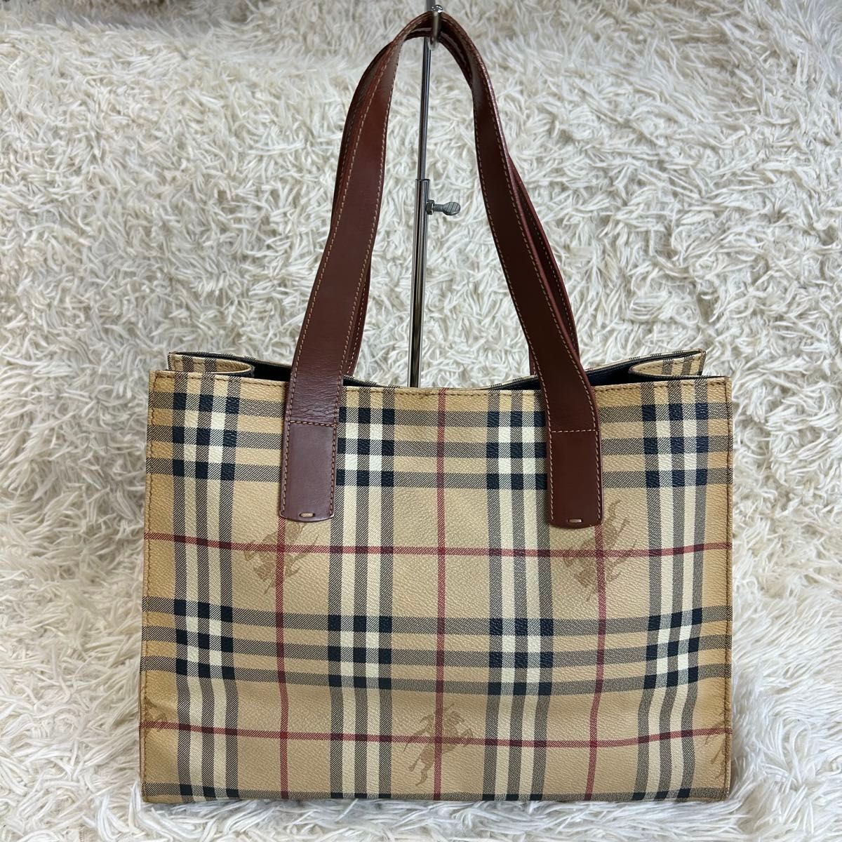 バーバリー BURBERRY LONDON ノバチェック トートバッグ PVC バーバリー BURBERRY LONDON ノバチェック トートバッグ PVC