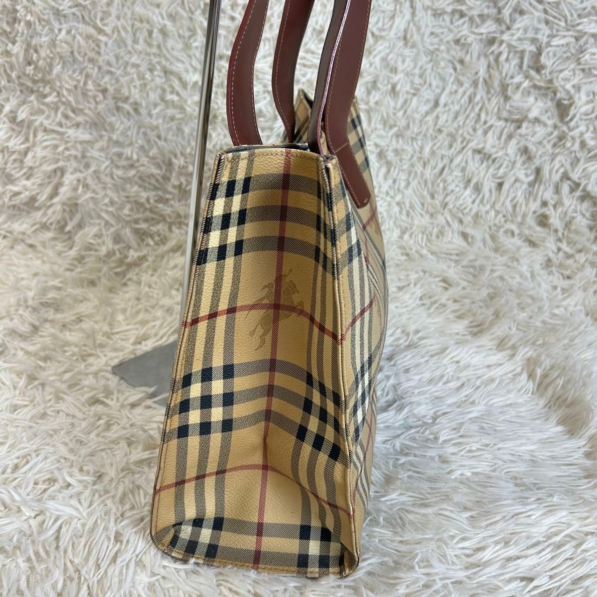 バーバリー BURBERRY LONDON ノバチェック トートバッグ PVC バーバリー BURBERRY LONDON ノバチェック トートバッグ PVC