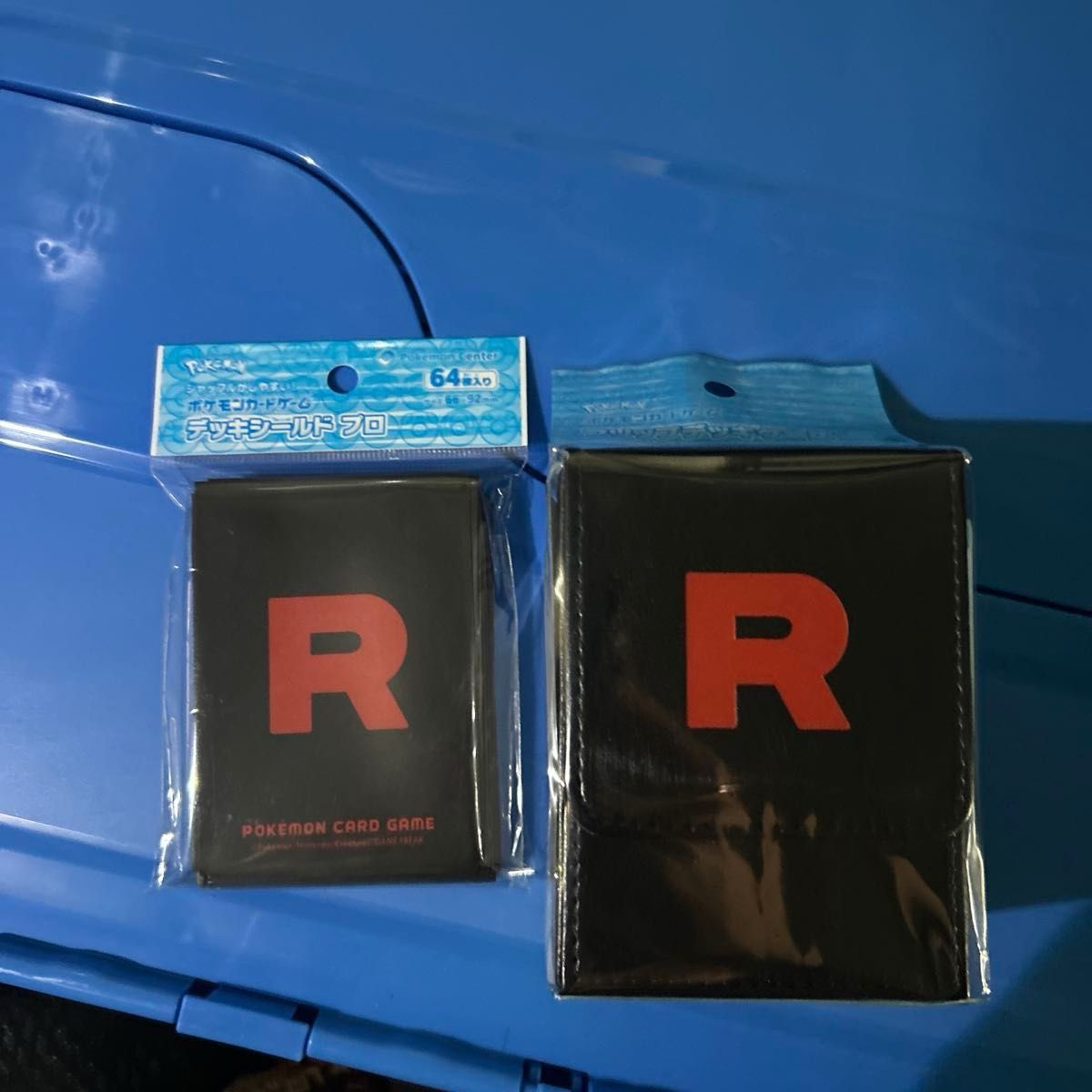 新品未開封】ロケット団 デッキケース デッキシールド ポケモン 新品未開封】ロケット団 デッキケース デッキシールド ポケモン