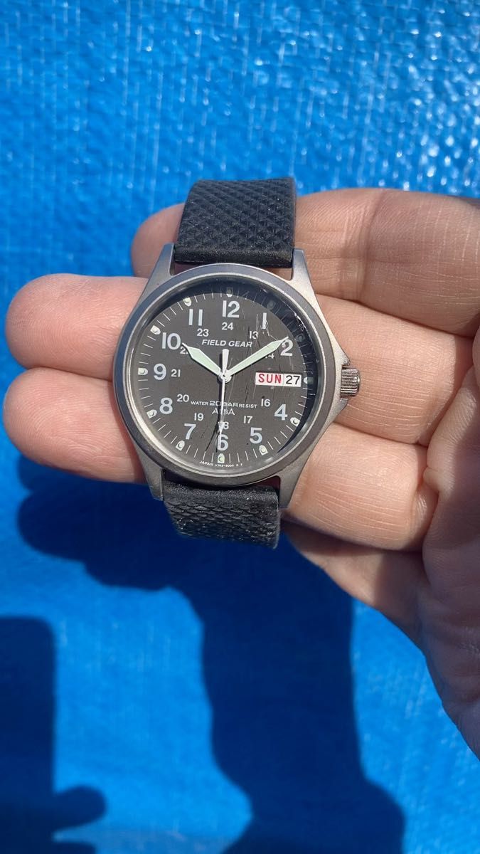 SEIKO ALBA FIELD GEAR 新品電池
