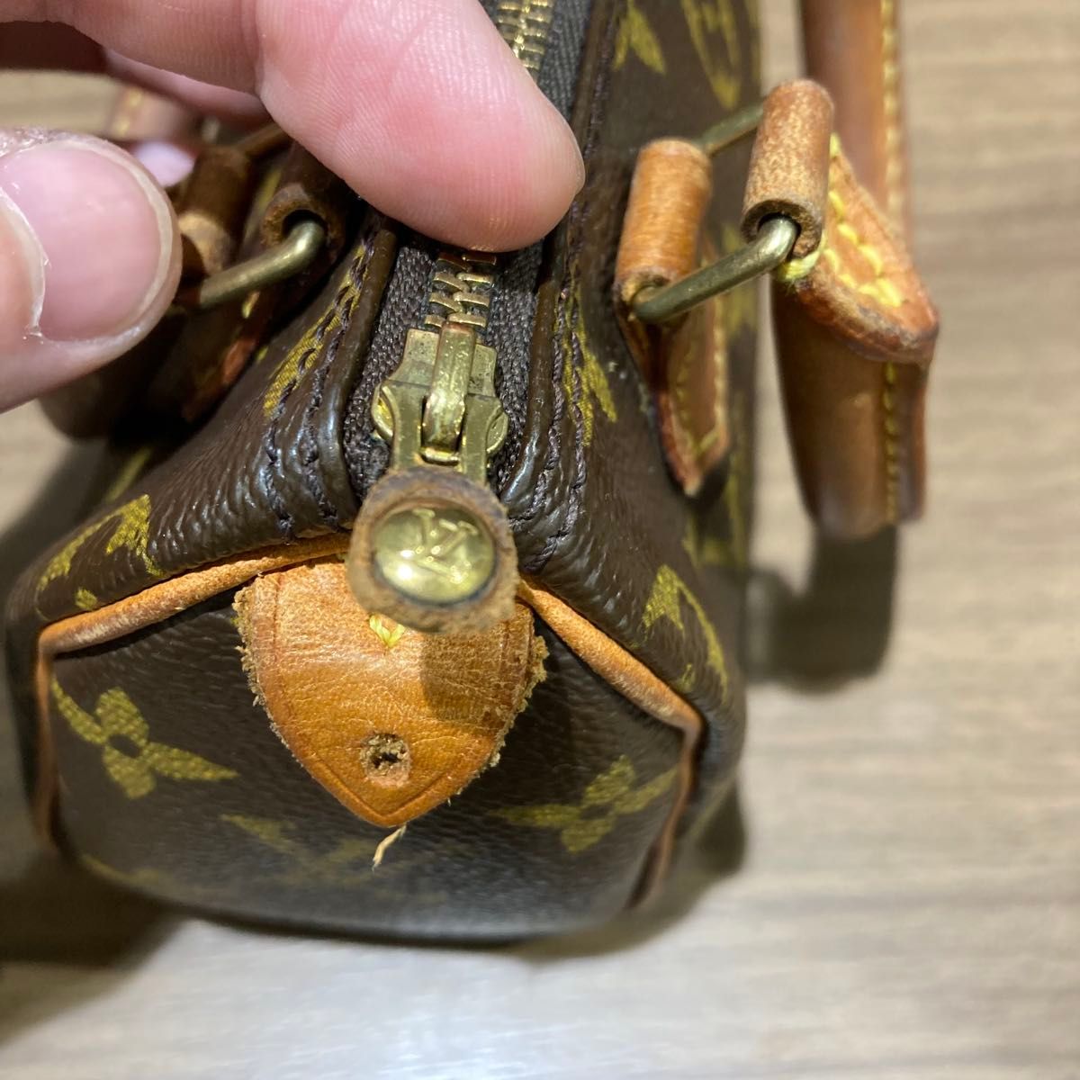 LOUIS VUITTON ルイヴィトン モノグラム ミニスピーディー LOUIS VUITTON ルイヴィトン モノグラム ミニスピーディー