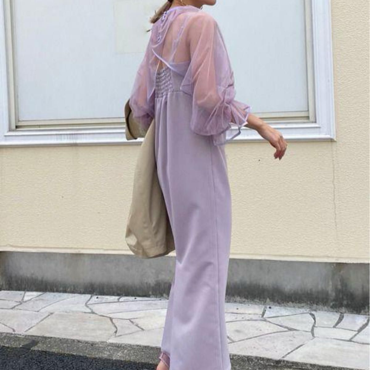 アメリヴィンテージ MANY WAY AIRY VEIL DRESS パープル|Yahoo アメリヴィンテージ MANY WAY AIRY VEIL DRESS パープル|Yahoo