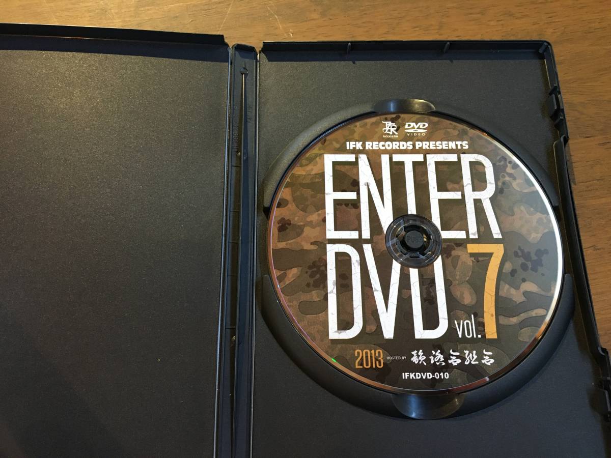 『ENTER DVD Vol.7 2013』(DVD) MCバトル 韻踏合組合 FORK ふぁんく ERONE_画像3