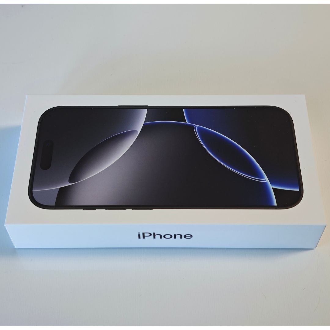 香港版】iPhone 16 Pro 1TB ブラックチタニウム【SIMフリー 香港版】iPhone 16 Pro 1TB ブラックチタニウム【SIMフリー