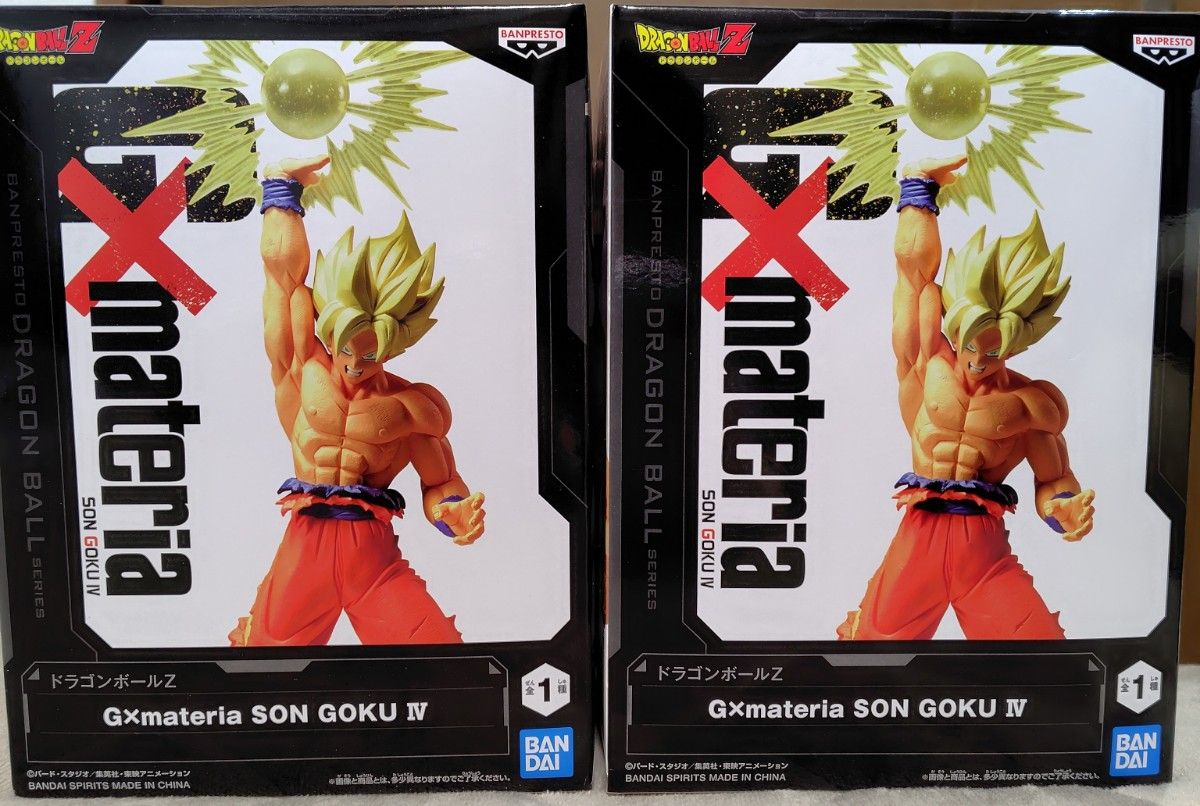 外箱未開封】ドラゴンボールZ G×materia 孫悟空 フィギュア 2個 外箱未開封】ドラゴンボールZ G×materia 孫悟空 フィギュア 2個