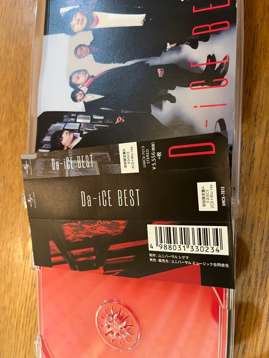 DISC1のみ欠品 ディスク美品 Da-iCE ダイスBESTアルバム 初回 DISC1のみ欠品 ディスク美品 Da-iCE ダイスBESTアルバム 初回
