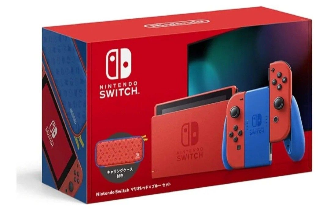 未開封新品】Nintendo Switch マリオレッド×ブルー セット 未開封新品】Nintendo Switch マリオレッド×ブルー セット