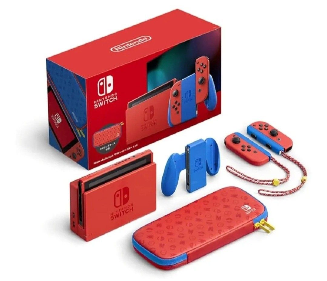 未開封新品】Nintendo Switch マリオレッド×ブルー セット 未開封新品】Nintendo Switch マリオレッド×ブルー セット
