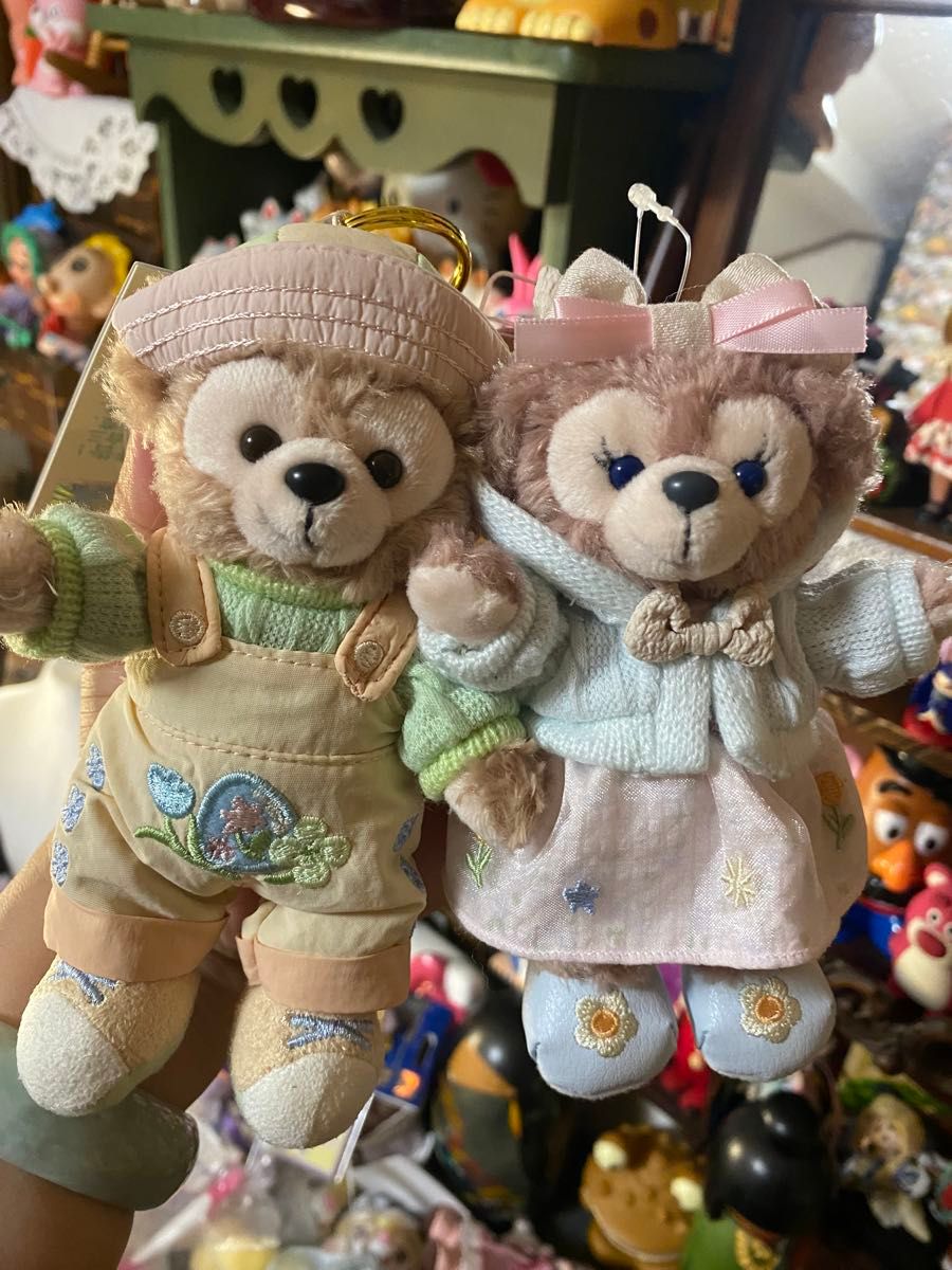 上海ディズニーランド正規品ダッフィーシェリーメイ ぬいぐるみ 上海ディズニーランド正規品ダッフィーシェリーメイ ぬいぐるみ