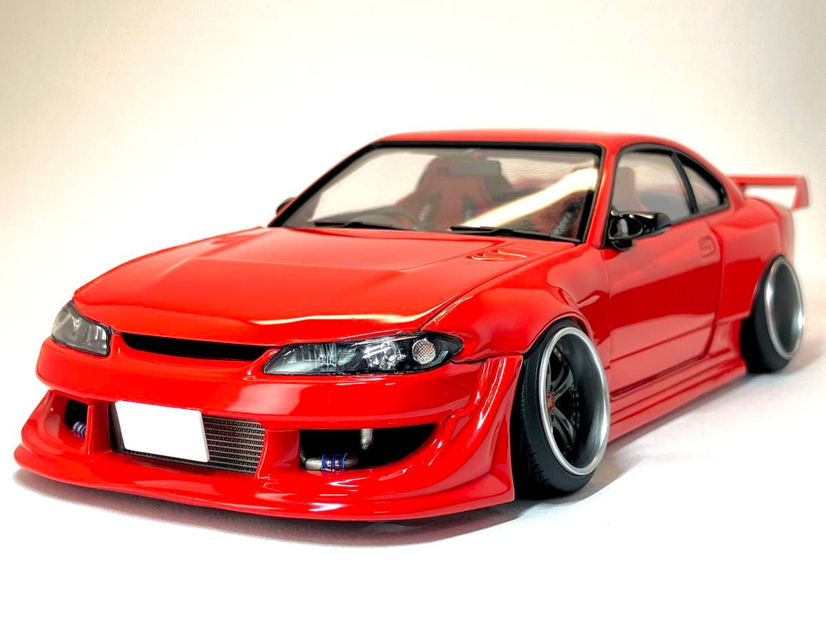 アオシマ 1/24 S15 シルビア 大塚風【WORKS9】完成品|Yahoo アオシマ 1/24 S15 シルビア 大塚風【WORKS9】完成品|Yahoo