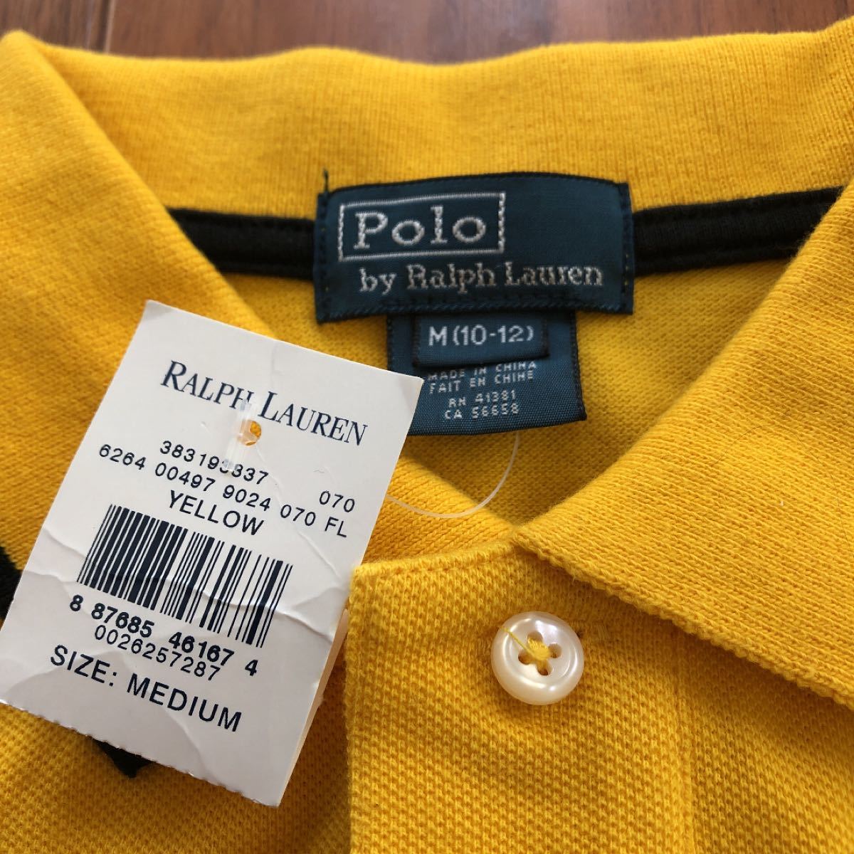 レア POLO RALPH LAUREN 長袖ポロシャツ 新品未使用品 本物｜PayPayフリマ