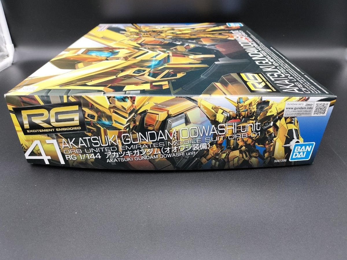 バンダイ RGアカツキガンダム オオワシ装備 未組立 ガンプラ バンダイ RGアカツキガンダム オオワシ装備 未組立 ガンプラ