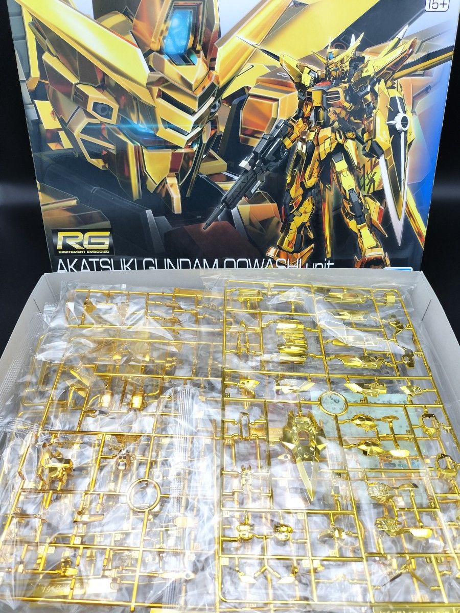 バンダイ RGアカツキガンダム オオワシ装備 未組立 ガンプラ バンダイ RGアカツキガンダム オオワシ装備 未組立 ガンプラ