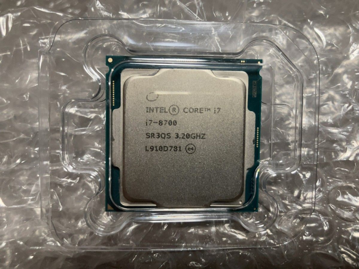 動作確認済み 】Intel Core i7-8700 BOX インテル CPU 第8世代 動作確認済み 】Intel Core i7-8700 BOX インテル CPU 第8世代