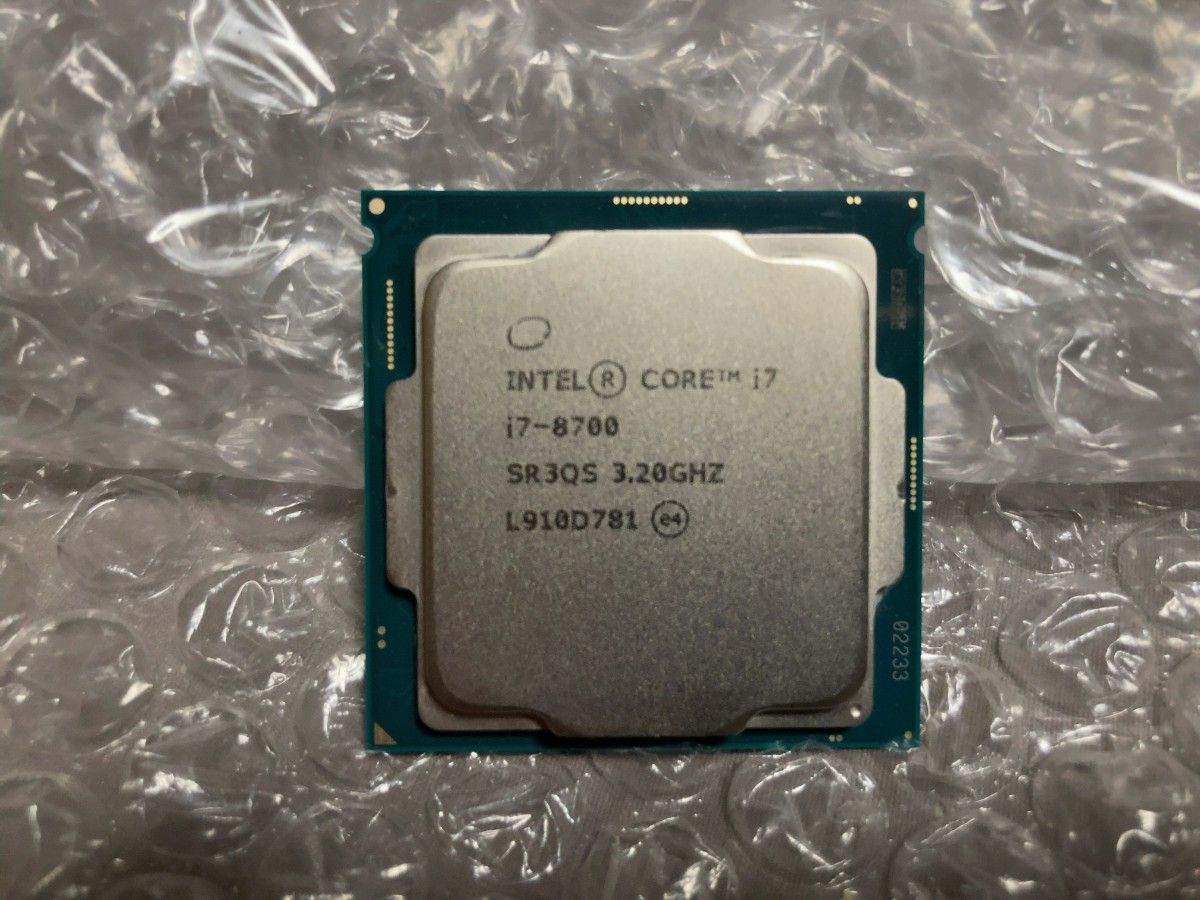 動作確認済み 】Intel Core i7-8700 BOX インテル CPU 第8世代 動作確認済み 】Intel Core i7-8700 BOX インテル CPU 第8世代