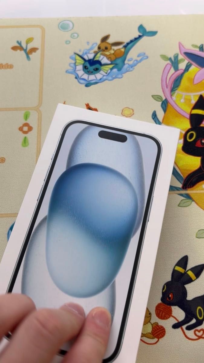 iPhone15 ブルー Blue 128GB SIMフリー 新品未使用 ドコモの端末です