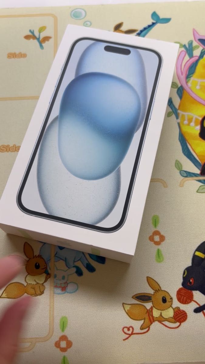 iPhone15 ブルー Blue 128GB SIMフリー 新品未使用 ドコモの端末です