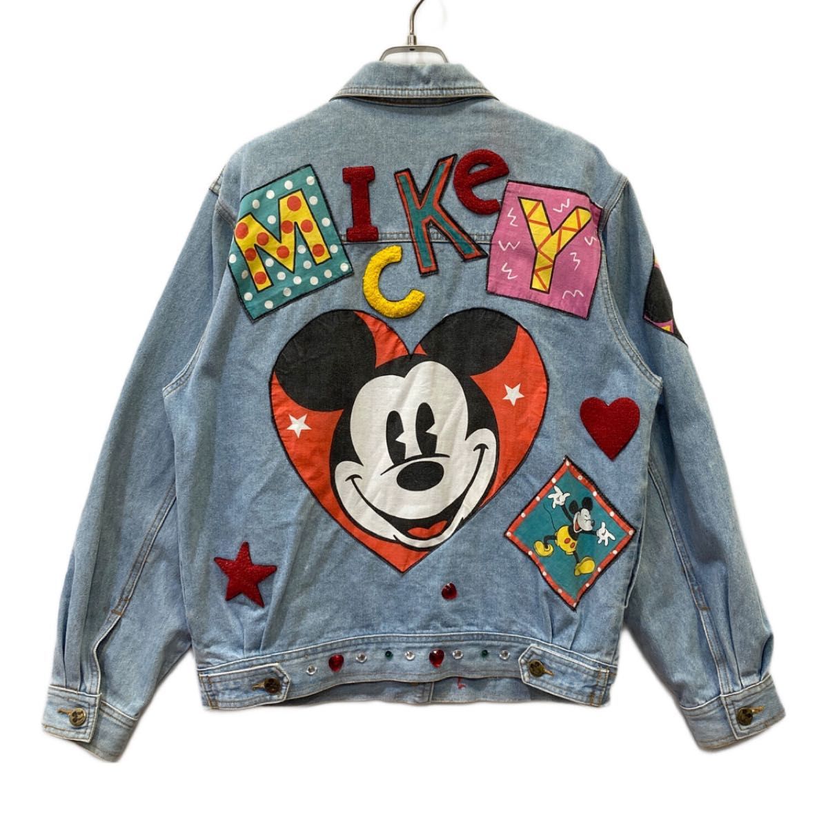 MICKEY&CO ディズニー Vintage デニム ジャケット ミッキー MICKEY&CO ディズニー Vintage デニム ジャケット ミッキー