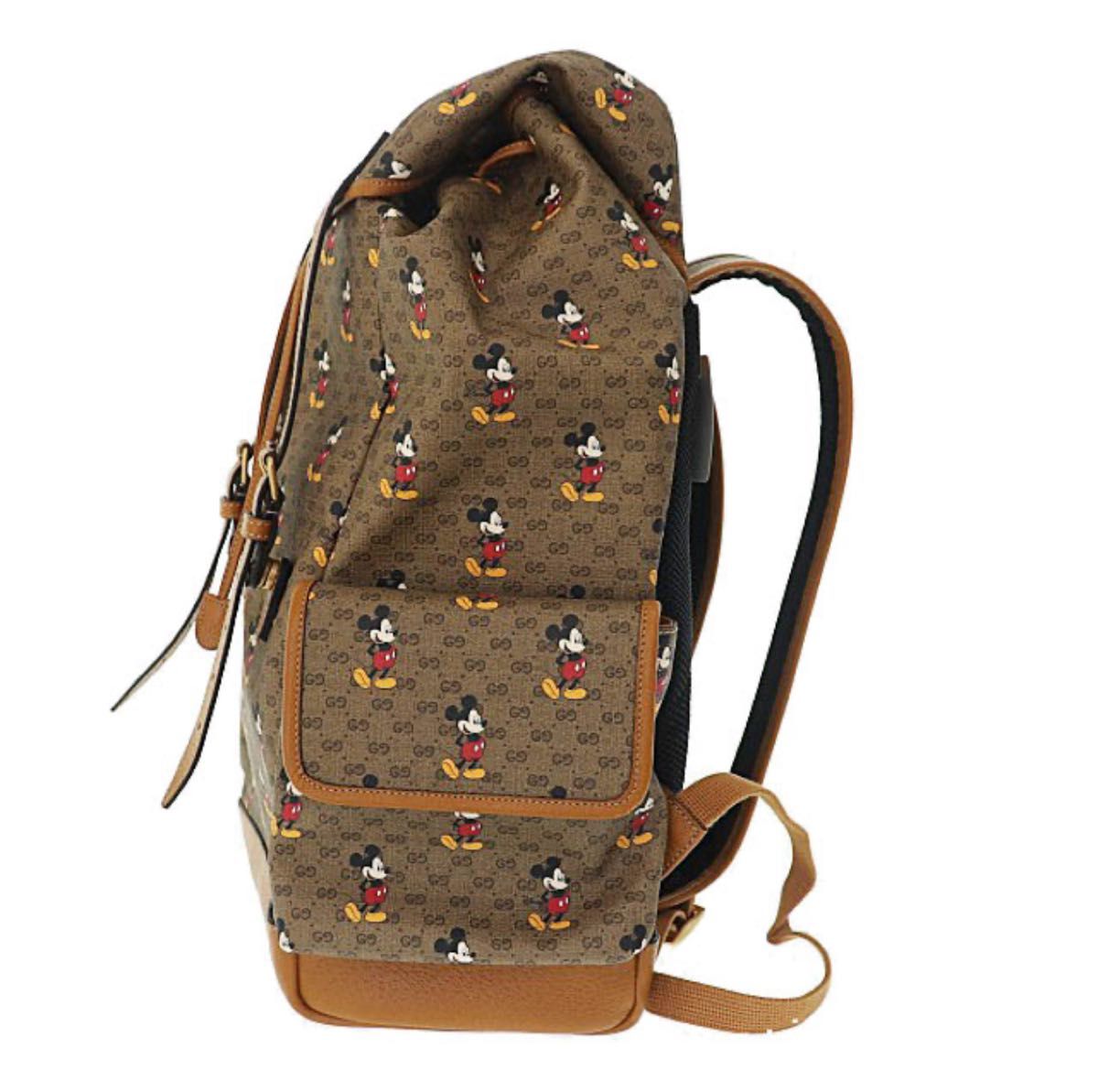 GUCCI × ディズニー GGスプリーム バックパック グッチ ミッキー GUCCI × ディズニー GGスプリーム バックパック グッチ ミッキー