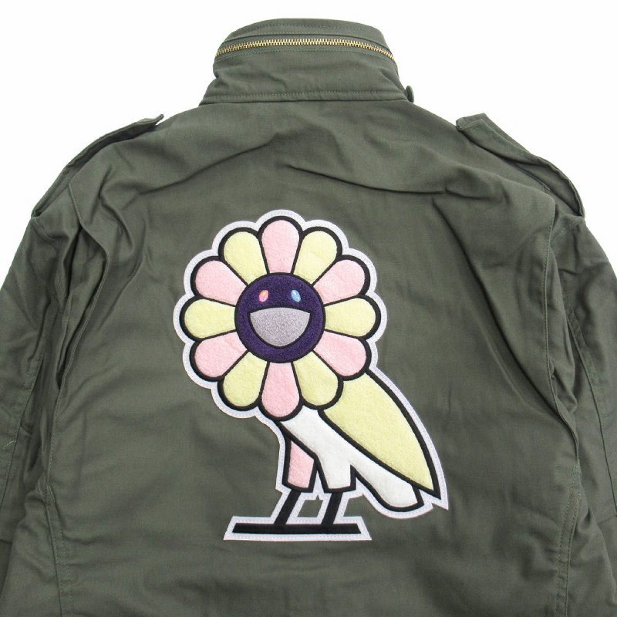 OVO OctobersVeryOwn 19aw × 村上隆 コラボ M-65 ミリタリー OVO OctobersVeryOwn 19aw × 村上隆 コラボ M-65 ミリタリー