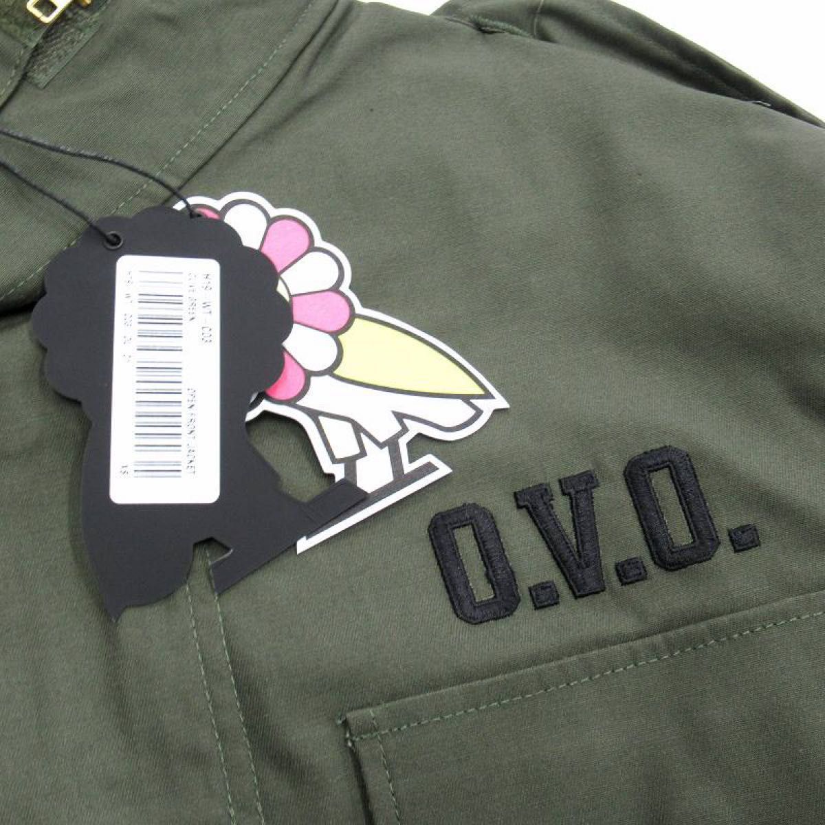 OVO OctobersVeryOwn 19aw × 村上隆 コラボ M-65 ミリタリー OVO OctobersVeryOwn 19aw × 村上隆 コラボ M-65 ミリタリー