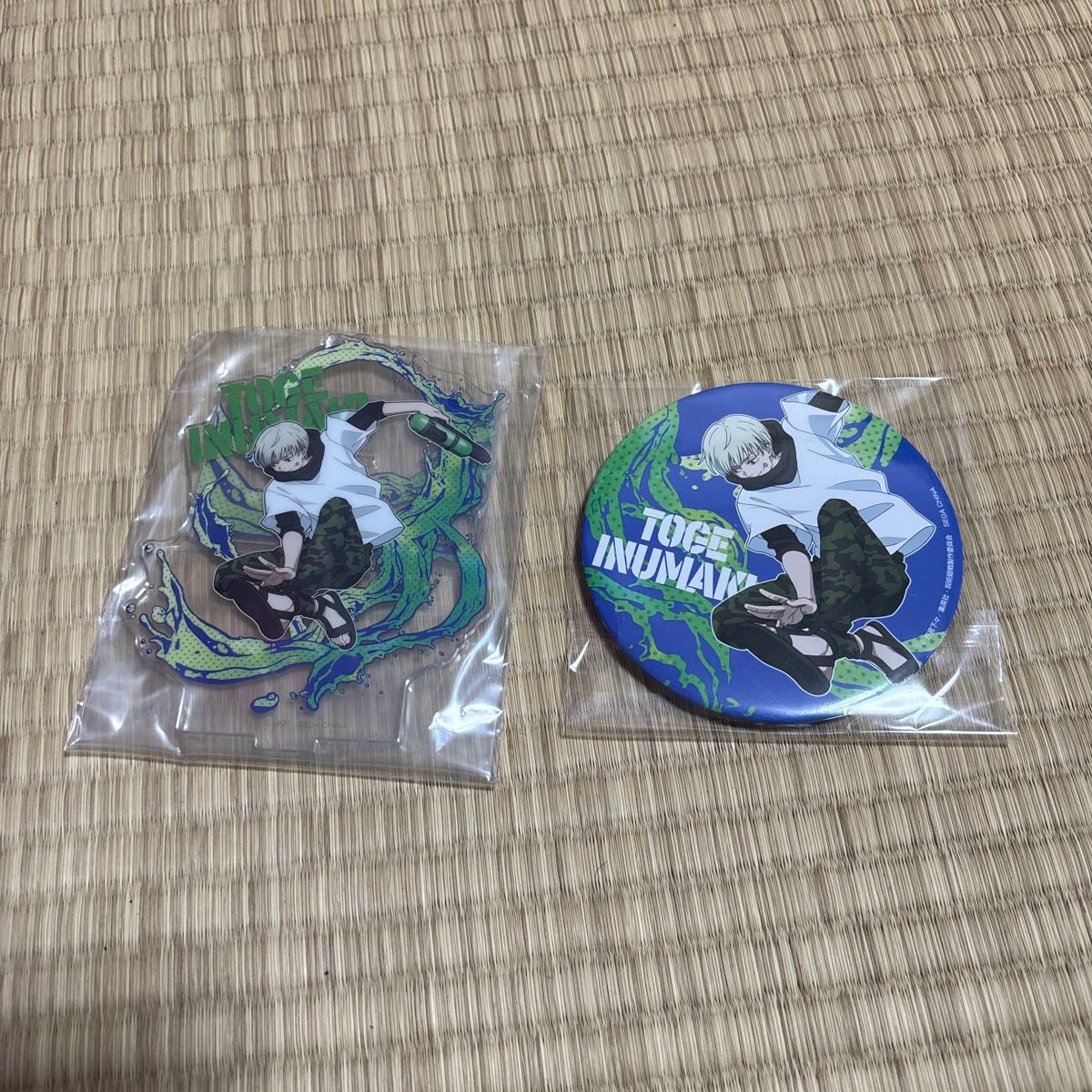 呪術廻戦 SEGAラッキーくじ SPLASH×battle 狗巻棘 缶バッジ 呪術廻戦 SEGAラッキーくじ SPLASH×battle 狗巻棘 缶バッジ