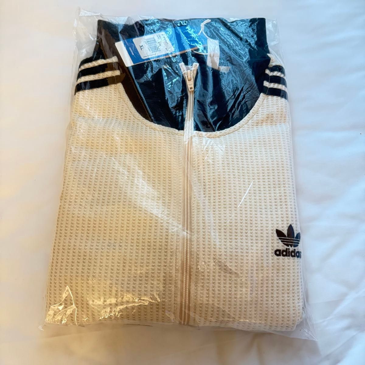 adidasワッフル ベッケンバウアー トラックジャケット XLサイズ adidasワッフル ベッケンバウアー トラックジャケット XLサイズ