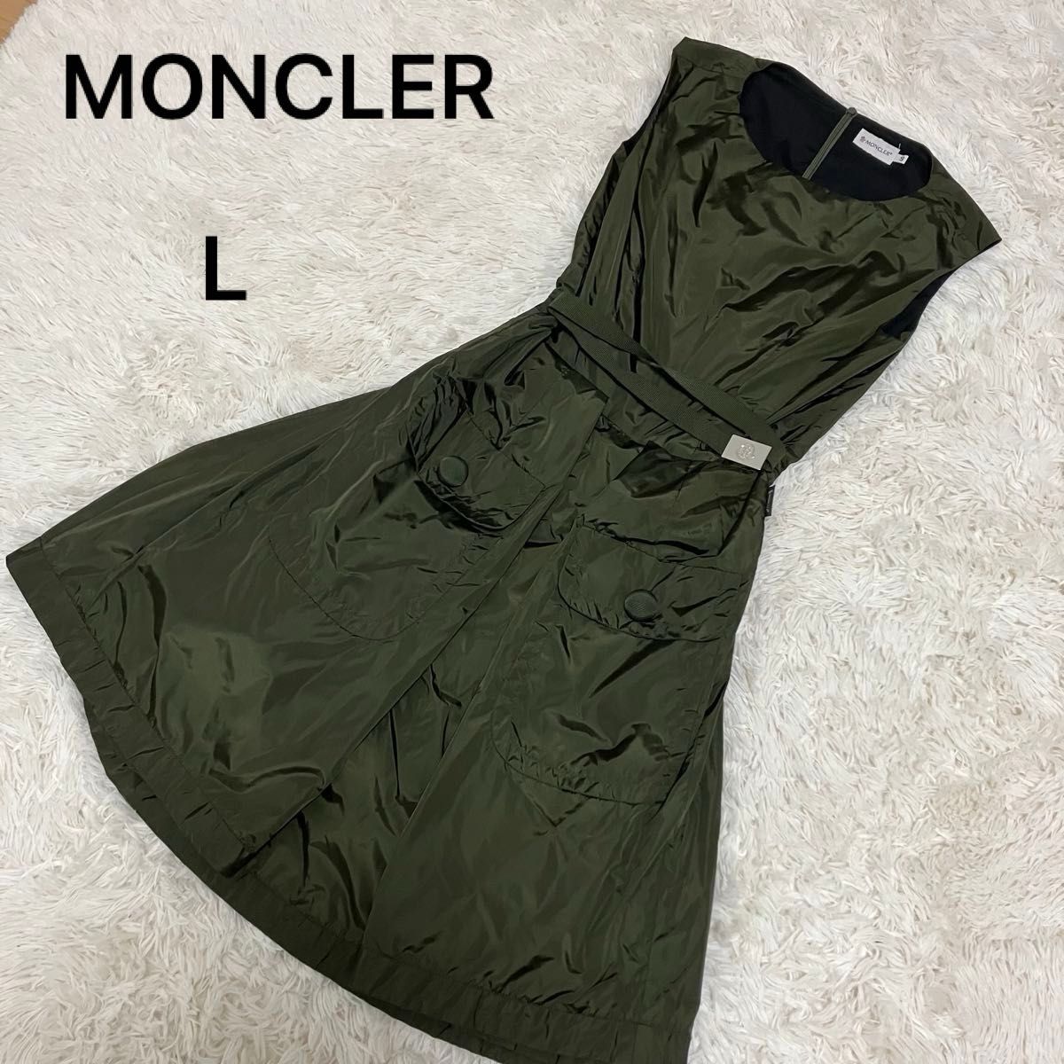 希少】モンクレール MONCLER レディースフレア ワンピース 希少】モンクレール MONCLER レディースフレア ワンピース