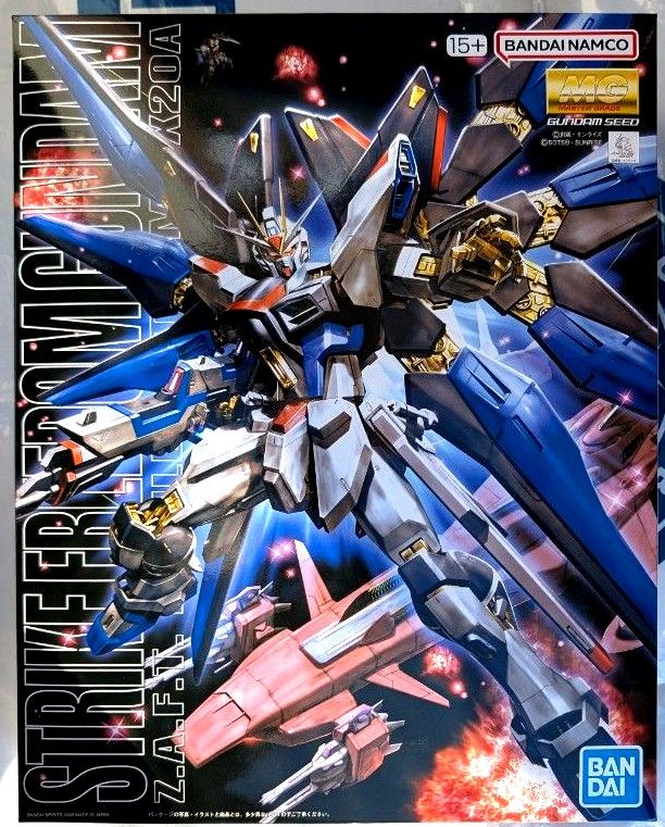 新品未組立 MG 1/100 ストライクフリーダムガンダム SEED 新品未組立 MG 1/100 ストライクフリーダムガンダム SEED