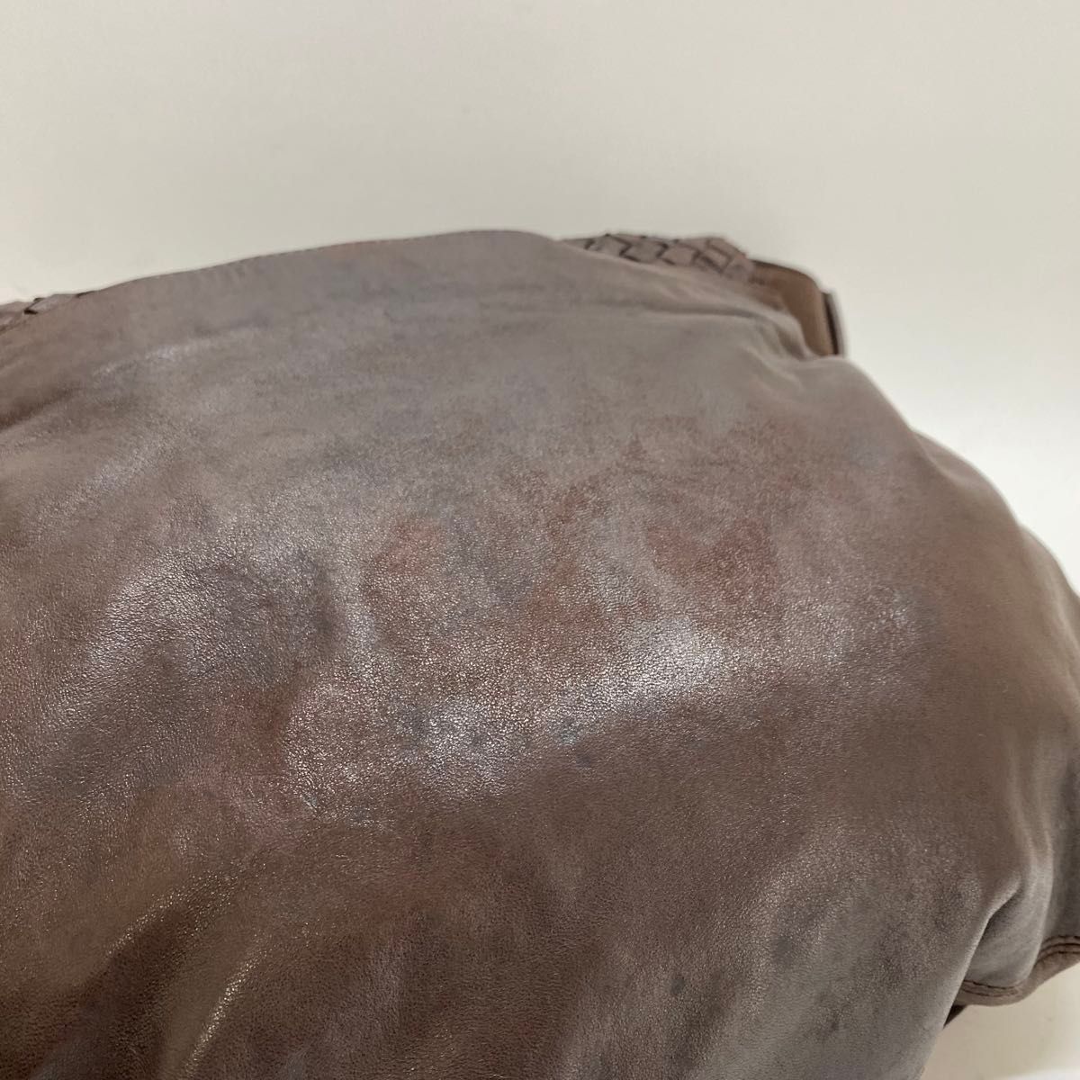 BOTTEGA VENETA ブラウン イントレチャートショルダーバッグ BOTTEGA VENETA ブラウン イントレチャートショルダーバッグ